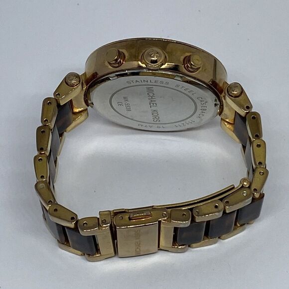 Michael Kors Parker MK5538 Women's Stainless Steel Analog Dial Quartz Watch RQ32 - Picture 11 of 12